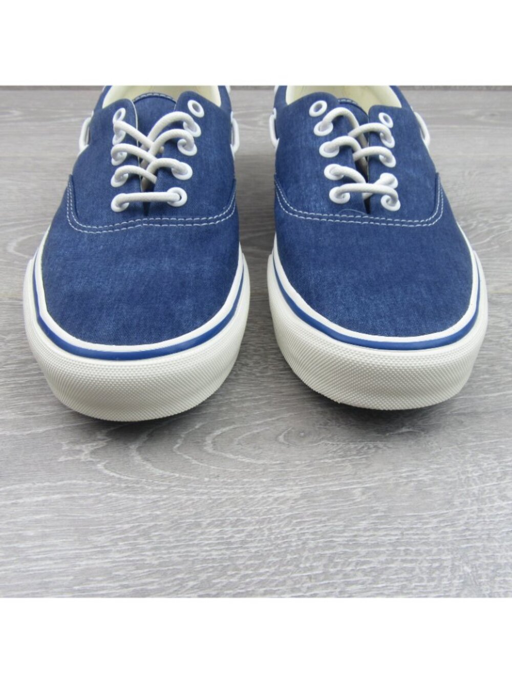 Vans Authentic Boat Lifestyle Shoes Men's Size 10 Navy Blue NEW - Picture 5 of 16